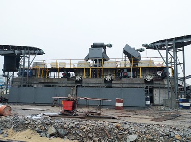 浙江舟山时产1000吨凝灰岩砂石料生产线