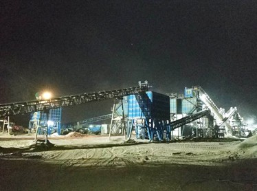 越南时产800吨辉绿岩破碎生产线客户案例