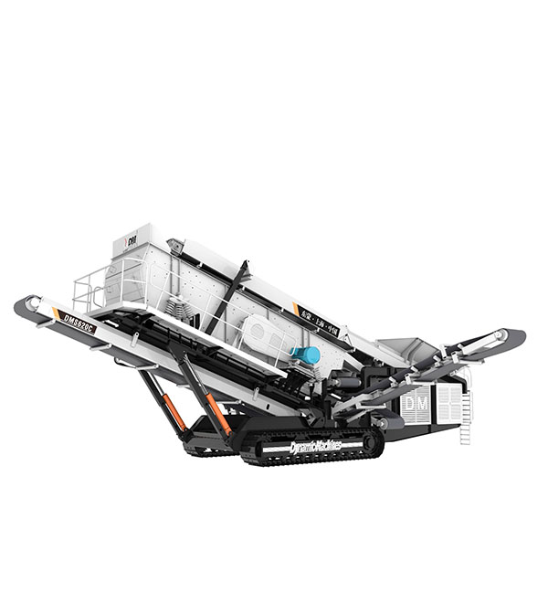 履带移动筛分站